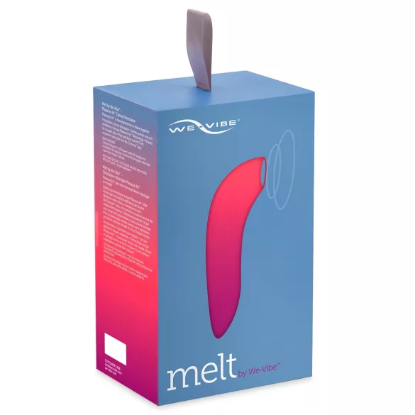 We-Vibe Melt - stymulator łechtaczki falami powietrza sterowany aplikacją (koralowy)