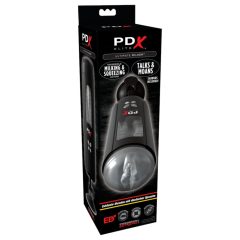   PDX Ultimate Milker - ładowalny masturbator cipki z główką penisa (czarny)