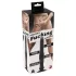 You2Toys - maszyna do seksu - wibrator z przyssawką i funkcją pchania - czarny