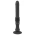 You2Toys - maszyna do seksu - wibrator z przyssawką i funkcją pchania - czarny