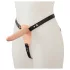 You2Toys - strap-on wibrator z paskiem - ładowany USB - naturalny