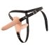 You2Toys - Strap-On - podwójny wibrator do przypięcia (naturalny)