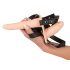 You2Toys - Strap-On - podwójny wibrator do przypięcia (naturalny)