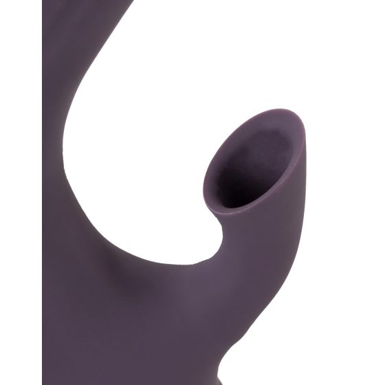 Javida - ładowalny, wodoodporny wibrator łechtaczkowy (fioletowy)