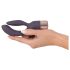 You2Toys Elegant Double - akumulatorowy wibrator z ramieniem (fioletowy)