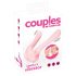 Couples Choice - wibrator dla par z 2 silnikami (różowy)