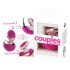Couples Choice - akumulatorowy mini masażer wibrujący (różowy)
