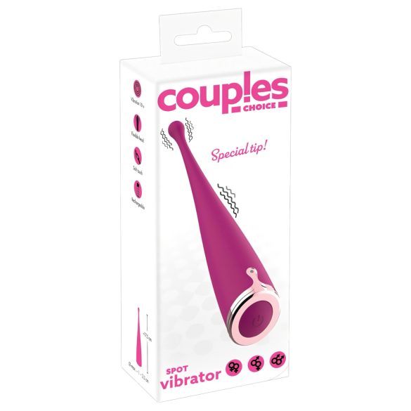 Couples Choice - akumulatorowy wibrator łechtaczkowy (różowy)