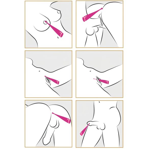 Couples Choice - wibrator łechtaczkowy akumulatorowy - różowy