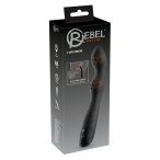   Rebel P-Spot - wibrator prostaty z podwójnym silnikiem (czarny)