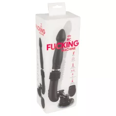   You2Toys - maszyna do seksu z pilotem - wibrator tłokowy akumulatorowy czarny