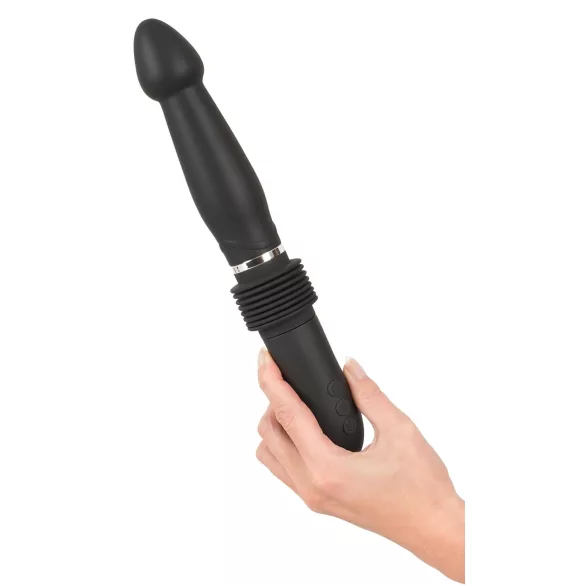 You2Toys - maszyna do seksu z pilotem - wibrator tłokowy akumulatorowy czarny