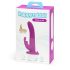 Happyrabbit Strap-On - fioletowy wibrujący króliczek do założenia