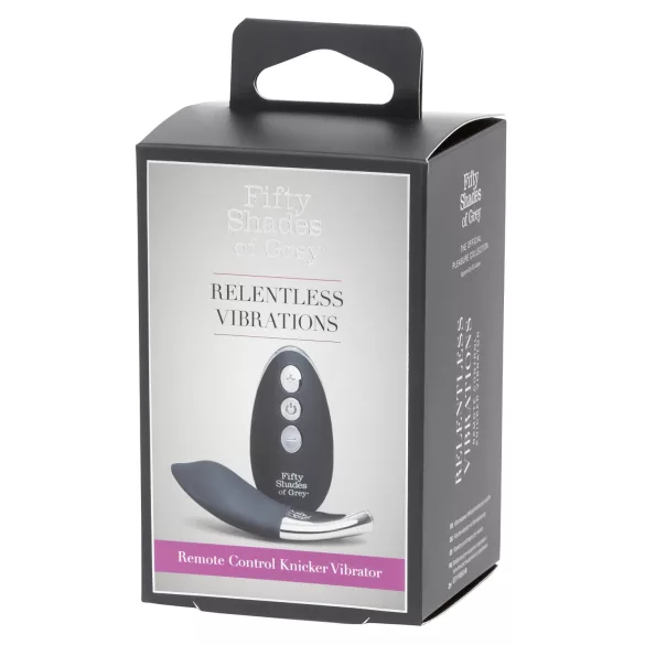 Fifty Shades of Grey - Relentless - wibrator do łechtaczki - czarny