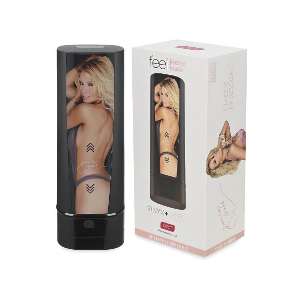 Kiiroo Onyx+ Jessica Drake – interaktywny masturbator (czarny)
