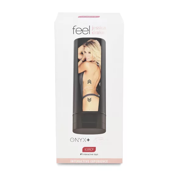 Kiiroo Onyx+ Jessica Drake - masturbator interaktywny - czarny