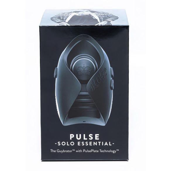 Hot Octopuss Pulse Solo Essential – czarny akumulatorowy masturbator