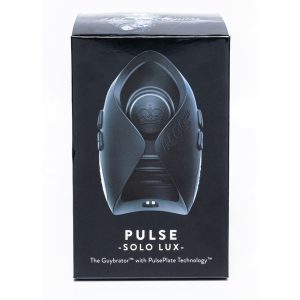 Hot Octopuss Pulse Solo Lux - akumulatorowy masturbator radiowy (czarny)