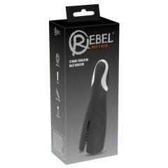 Rebel Strong - bezprzewodowy wibrator żołądź (czarny)