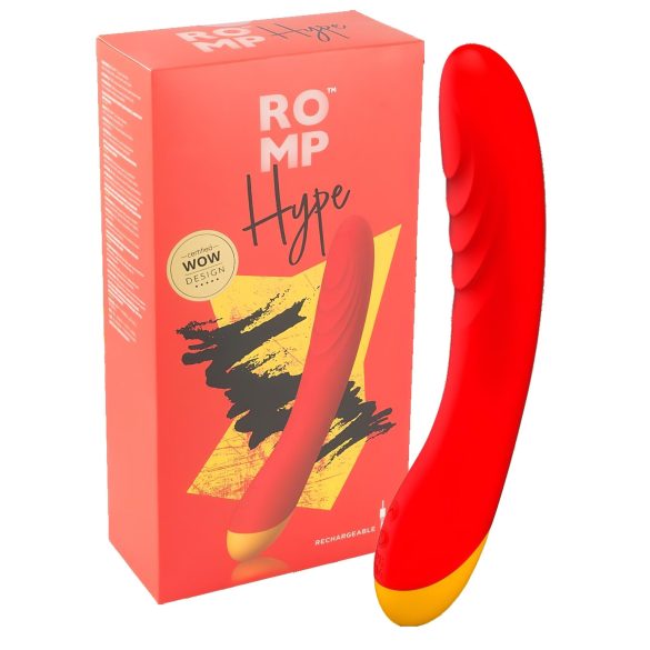 ROMP Hype - wodoodporny wibrator G-punktu (pomarańczowy)