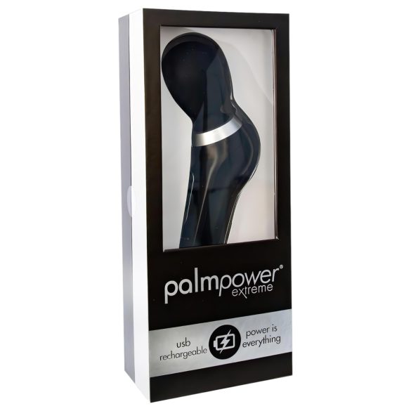 PalmPower Extreme - mocny akumulatorowy masażer (czarny)