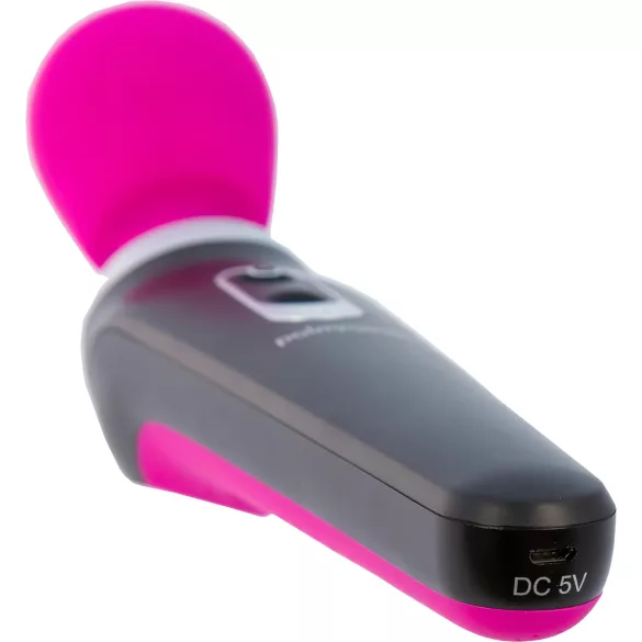 PalmPower Extreme Wand - masażer wibracyjny akumulatorowy - różowo-czarny