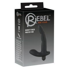 Rebel Naughty Finger - wibrator prostaty (czarny)