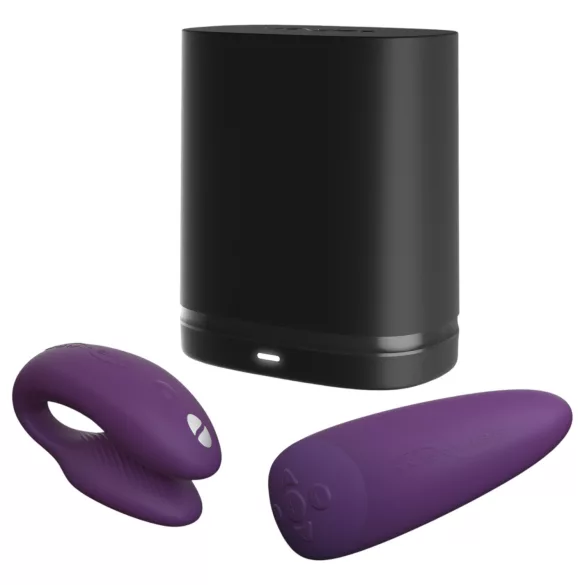 We-Vibe Chorus - ładowalny, inteligentny wibrator dla par (fioletowy)