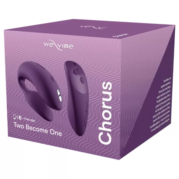 We-Vibe Chorus - ładowalny, inteligentny wibrator dla par (fioletowy)