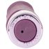 You2Toys Elegancki Realistyczny - akumulatorowy, wodoodporny wibrator (fioletowy)