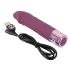 You2Toys Elegancki Realistyczny - akumulatorowy, wodoodporny wibrator (fioletowy)