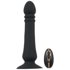   Black Velvet - Wibrator analny z możliwością ładowania (czarny)