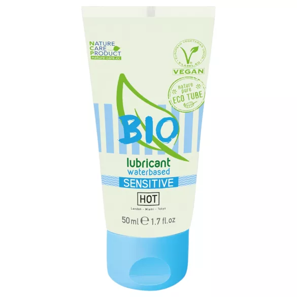 HOT Bio Sensitive - lubrykant wodny wegański - 50ml