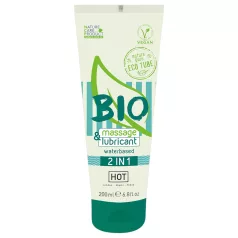   HOT Bio 2w1 - żel nawilżający i do masażu - wodna baza - 200 ml