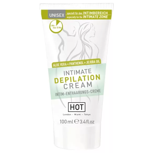 HOT Intimate - krem do depilacji intymnej ze szpatułką 100ml