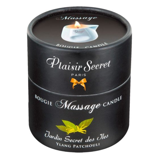 Plaisirs Secrets Ylang Patchouli - Świeca do masażu (80ml)