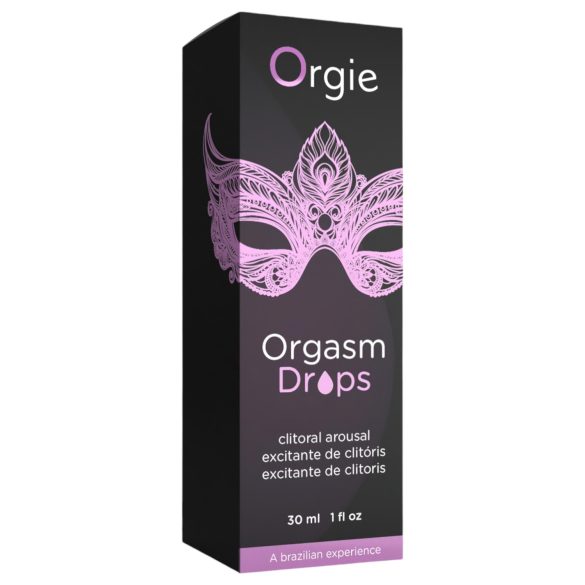 Orgie Orgasm Drops - krople na pobudzenie dla kobiet (30ml)
