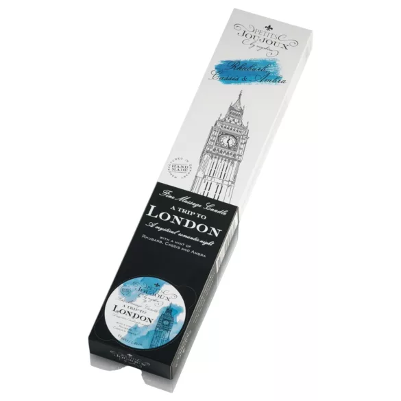 Petits Joujoux - świeca do masażu - rabarbar i bursztyn - zestaw 5x43ml
