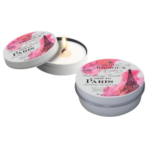 Petits Joujoux - świeca do masażu - wanilia i drzewo sandałowe (43ml)