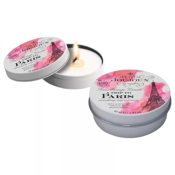 Petits Joujoux - świeca do masażu - wanilia sandałowiec - 43ml