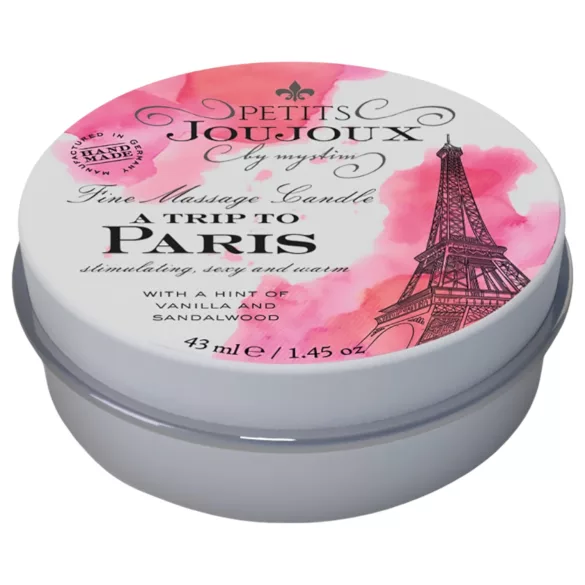 Petits Joujoux - świeca do masażu - wanilia sandałowiec - 43ml