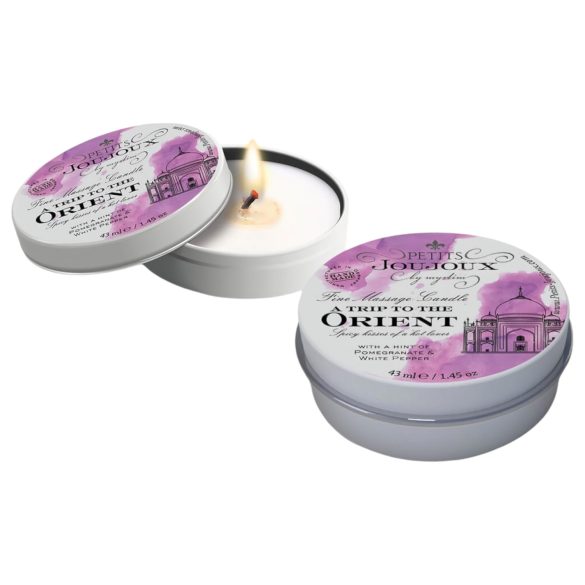 Petits Joujoux Orient - świeca do masażu 43ml - granat & białe pieprz