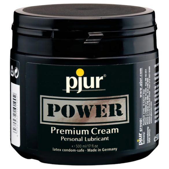 Pjur Power - kremowy lubrykant premium (500ml)