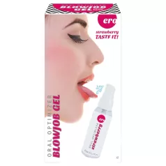   HOT - Żel do fellatio - żel nawilżający do seksu oralnego - truskawka (50 ml)