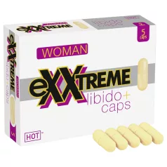   Hot exxtreme - kapsułki na libido dla kobiet - suplement diety - 5 szt.