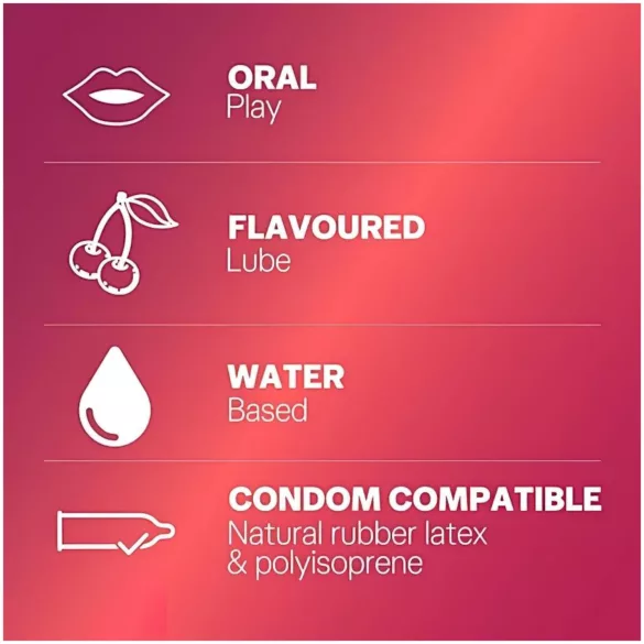 Durex - lubrykant o smaku wiśniowym - 50ml
