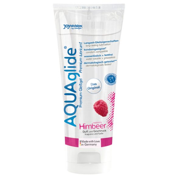 AQUAglide - wodny lubrykant - malina (100ml)