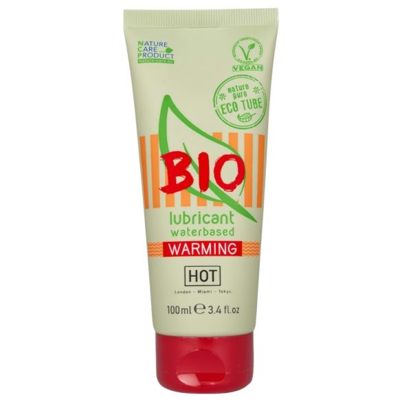 HOT BIO Warming - rozgrzewający żel intymny wegański (100ml)
