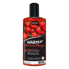   JoyDivision WARMup - Rozgrzewający olejek do masażu - truskawka (150ml)
