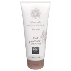   Shiatsu - żel intymny do masażu 2w1 - jedwabista konsystencja - 200ml